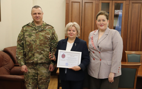 74-й отдельная гвардейская мотострелковая бригада выразила благодарность Новосибирскому облизбиркому