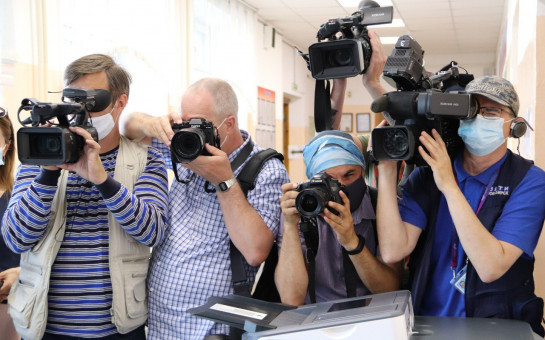 Аккредитация представителей СМИ для работы на выборах 5 апреля