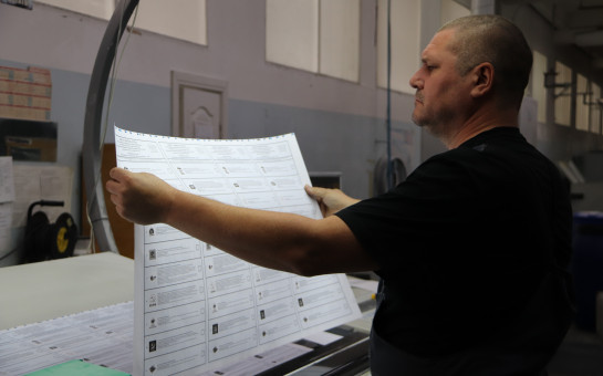 В Новосибирской области началась печать избирательных бюллетеней